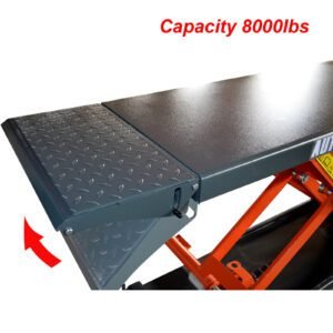 Pneumatic Car Scissor Lift 8 000 lbs Mid-Rise By Katool