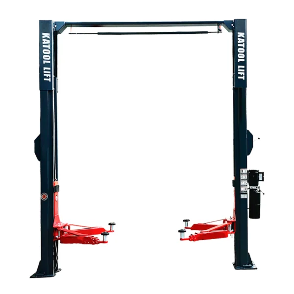 2 Post Car Lift 11 000 lbs  | Single Point Lock Release By Katool
