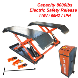 Electric Car Scissor Lift 8000 lbs Mid Rise By Katool