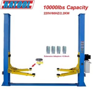 2 Post Car Lift 10 000 lbs | Katool Heavy-Duty Vehicle Lift
